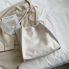 Women's Soft Leather Tote Bags Large Capacity