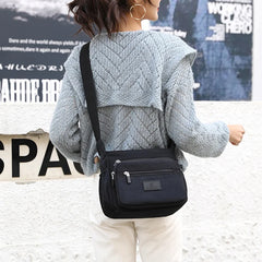 Women's Canvas Messenger Bag Large Capacity Shoulder Bag