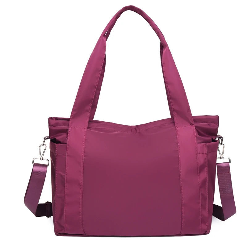 Waterproof Nylon Women's Shoulder Bag Large Capacity Crossbody Bag