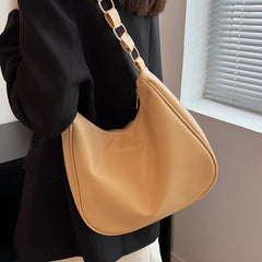 Women's Shoulder Bag Net Red Texture Small Square Tote Bag