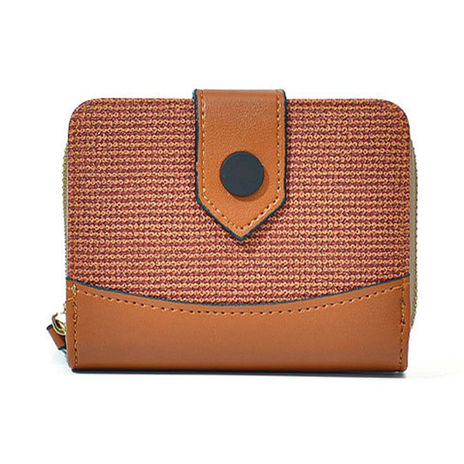 Small Handheld Bag Solid Color Minimalist Wallet for Business Trip