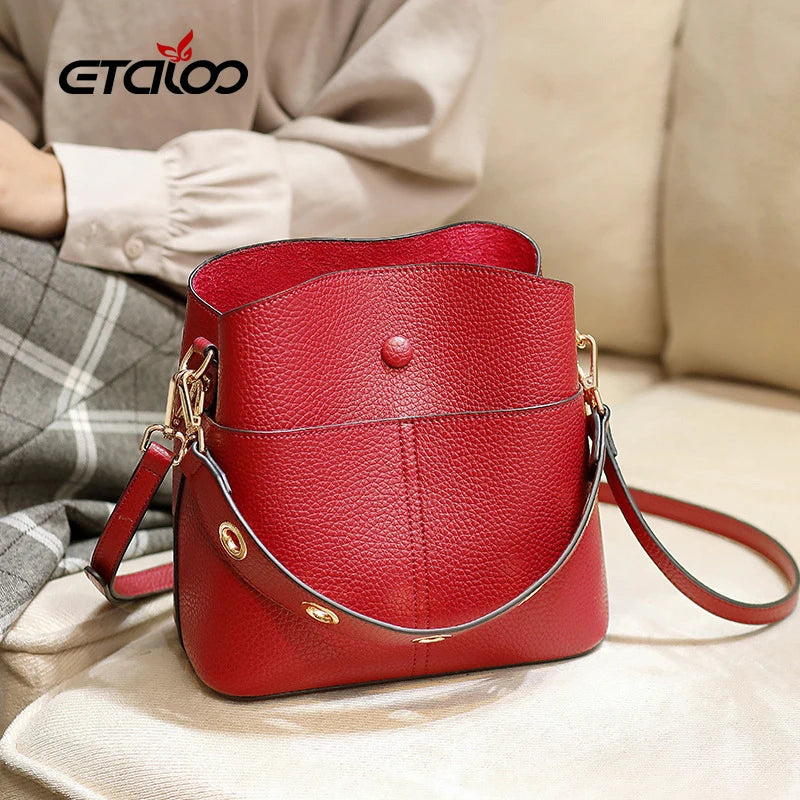 Crocodile Shoulder Messenger Bag Women High Capacity Casual Handbag