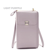 Small Crossbody Bag Women Mini PU Leather Shoulder Messenger Bag Purse