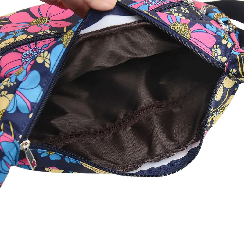 Nylon Cloth Diagonal Women Bag Shoulder Handbag Mother Bag