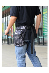 Nylon Drop Legs Hip Waist Pack Thigh Bum Fanny Packs Tactical Bag