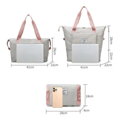 Nylon Foldable Travel Bag Large Waterproof Handbag
