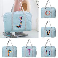 Nylon Foldable Travel Bag Large Capacity Storage Unisex