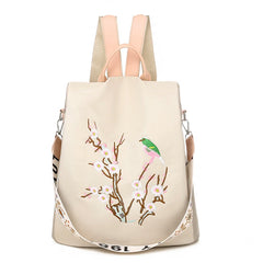 Oxford Backpacks Women School Travel Laptop Bag