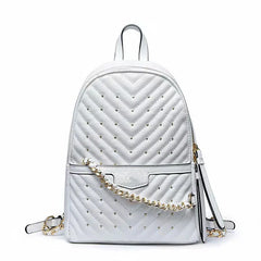 PU Backpack All Travel Leisure Rivet Backpack