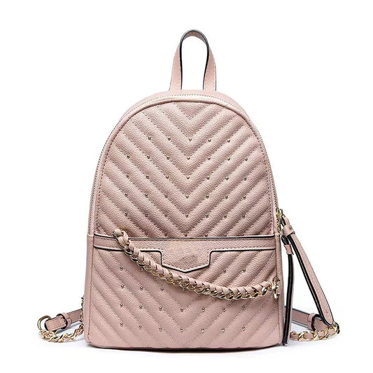 PU Backpack All Travel Leisure Rivet Backpack