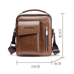 Men's Anti-theft Waterproof Crossbody Bag for Short Trips