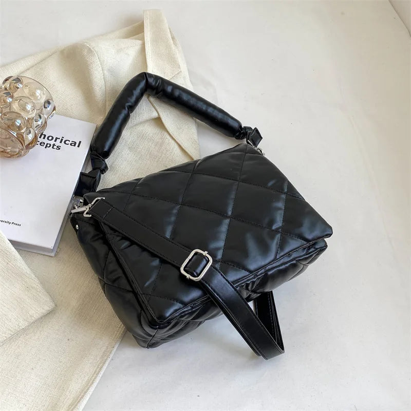Winter Tote Women's Handbag Shoulder Messenger Bag