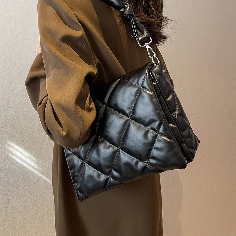 Winter Tote Women's Handbag Shoulder Messenger Bag