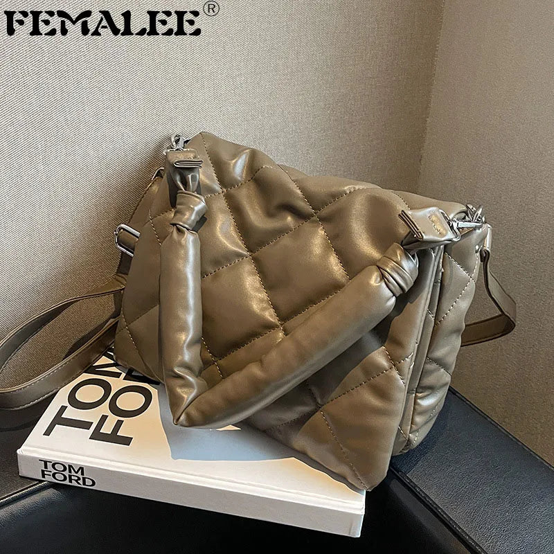 Winter Tote Women's Handbag Shoulder Messenger Bag
