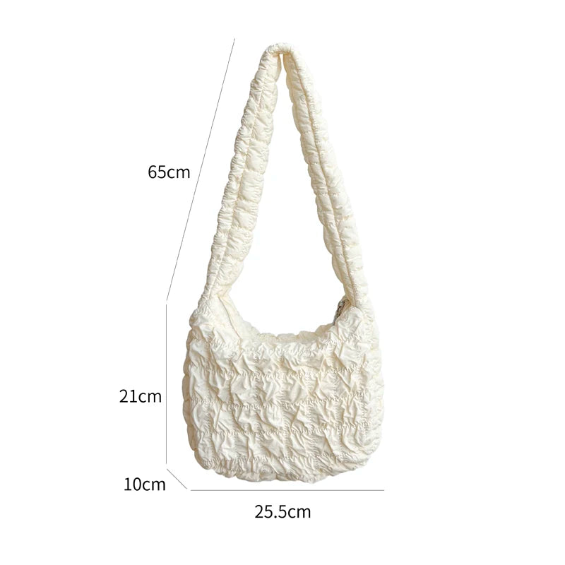 Quilted Small Handbags Foamflower Ladies Shoulder Bag