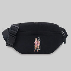 Canvas Bum Bag Mom Pattern Waist Bag Messenger