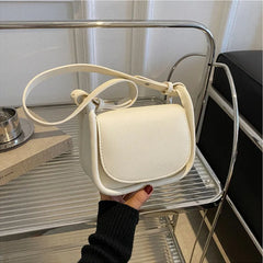 Retro PU Leather Women's Handbag Crossbody Shoulder Bag