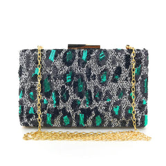 Sequins Evening Clutch Bags Bling Wallets Chain Shoulder Bags MN1693