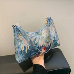 Check Women's Shoulder Bag PU Leather Handbags