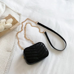 Sequins Embroidery Messenger Bag Women Chain Crossbody Handbag