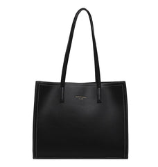 Solid Shoulder Bag Women Hand Bag Ladies PU Leather Women's Office Big Tote