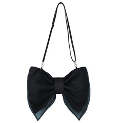 Spring Summer Japanese Bow Canvas Messenger Bag