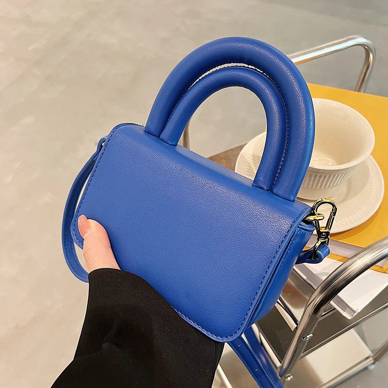 Spring Mini Shoulder Bag Women Solid All-match Square Handbags