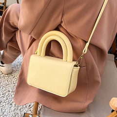 Spring Mini Shoulder Bag Women Solid All-match Square Handbags