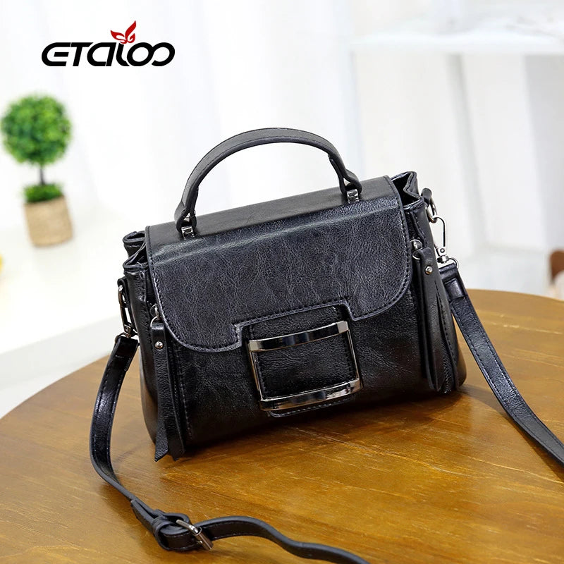 Spring Vintage Crossbody Bag Small Women's Shoulder Messenger Bag Female