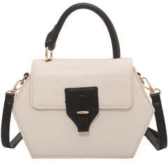 Spring Small Tote Bag PU Leather Crossbody Sling Bags Short Handle Women Shopper