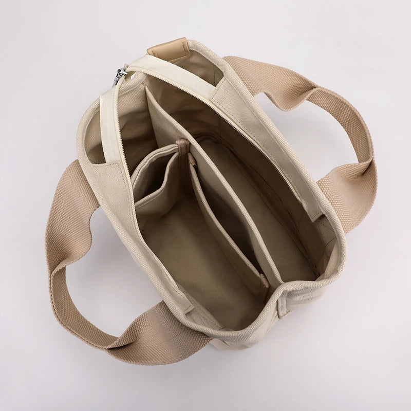 Spring Small Canvas Shoulder Bag for Women