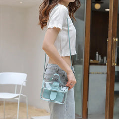 Women's Transparent Sling Bag PVC Shoulder Bag