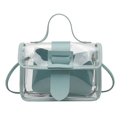 Women's Transparent Sling Bag PVC Shoulder Bag