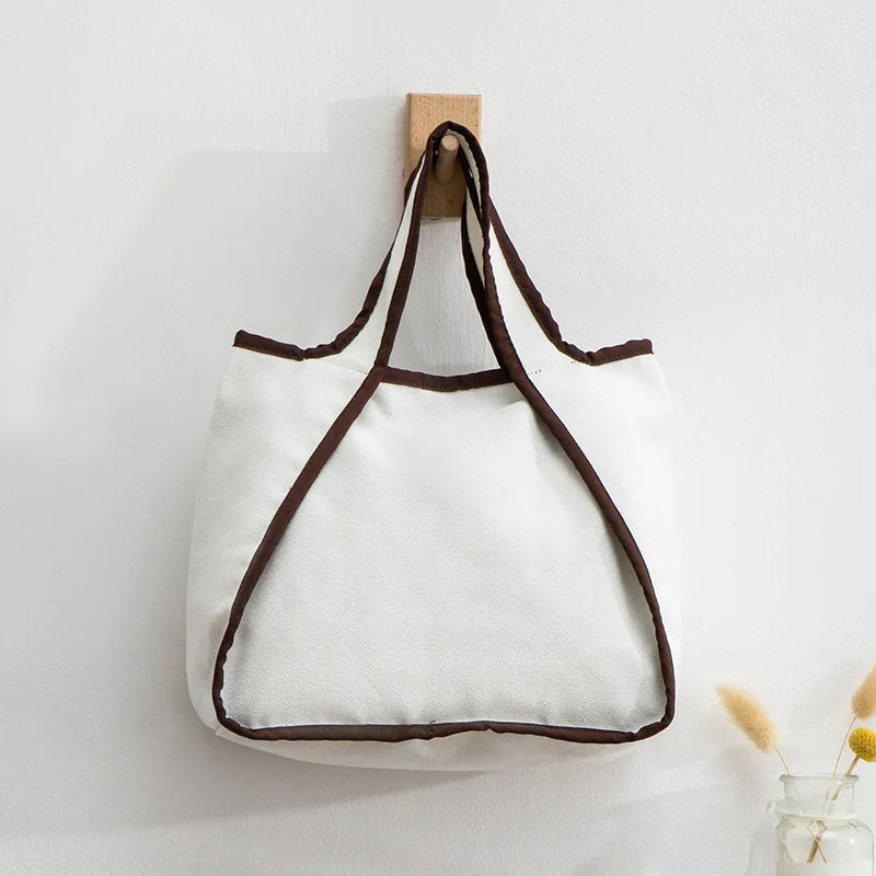Japanese Canvas Armpit Bag Retro Women's Shoulder Bag