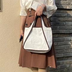 Japanese Canvas Armpit Bag Retro Women's Shoulder Bag