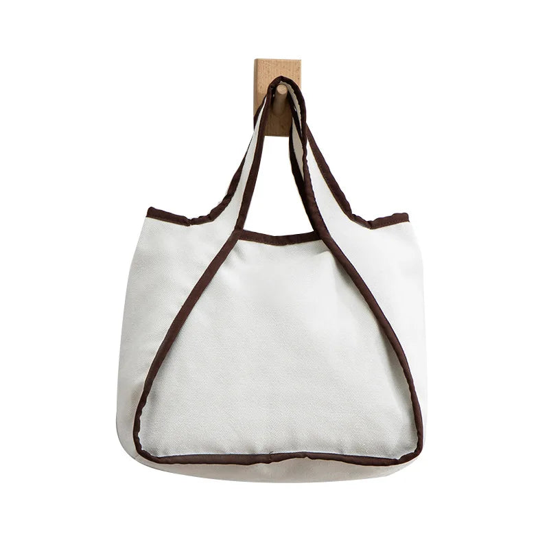 Japanese Canvas Armpit Bag Retro Women's Shoulder Bag