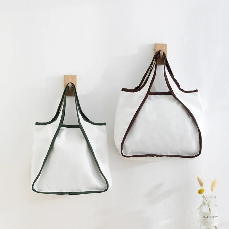 Japanese Canvas Armpit Bag Retro Women's Shoulder Bag