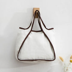 Japanese Canvas Armpit Bag Retro Women's Shoulder Bag