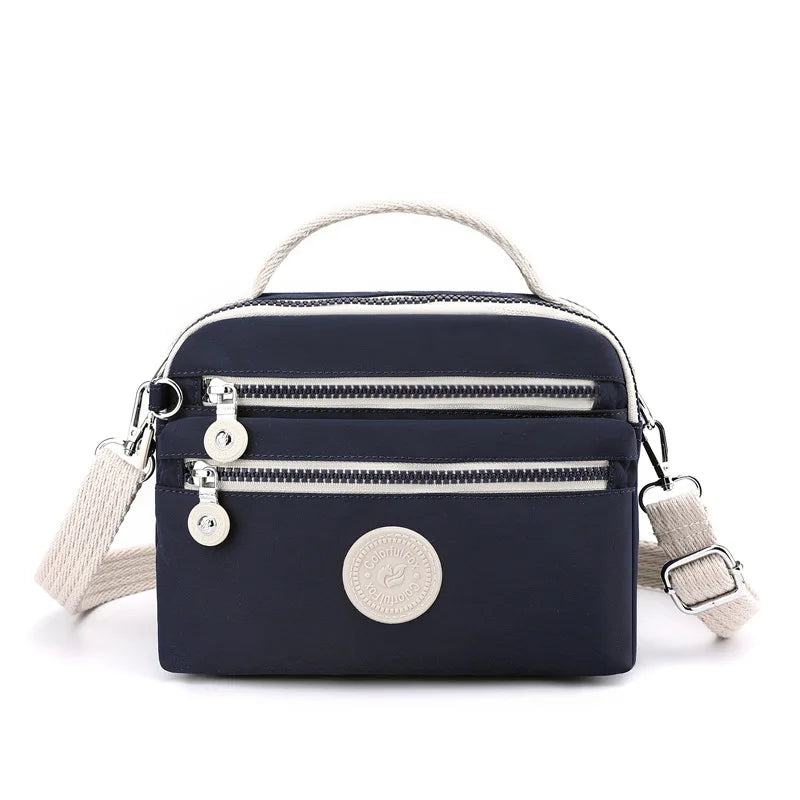 Waterproof Soft Cloth Shoulder Bag for Women