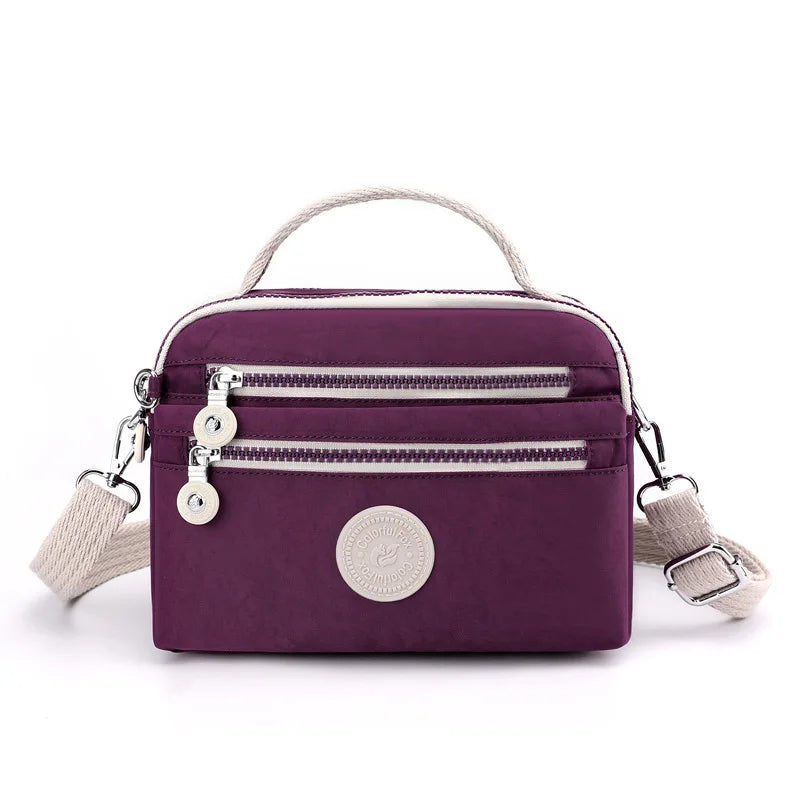 Waterproof Soft Cloth Shoulder Bag for Women