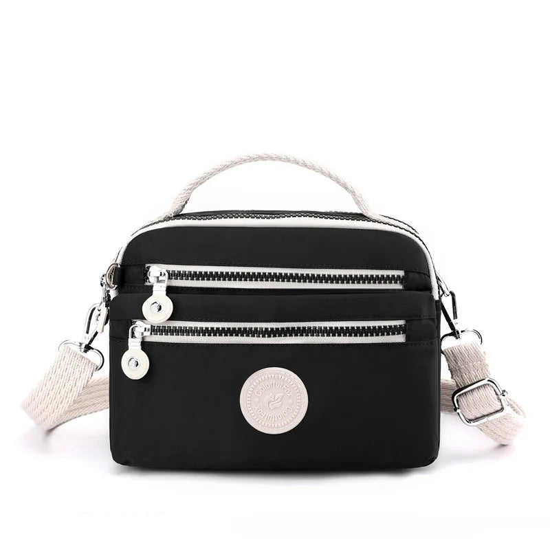 Waterproof Soft Cloth Shoulder Bag for Women