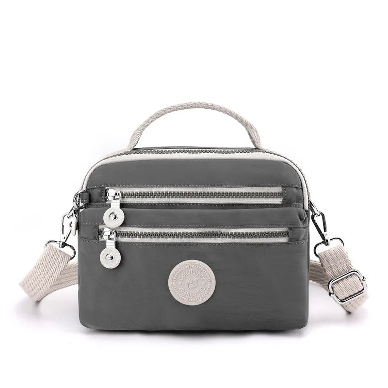 Waterproof Soft Cloth Shoulder Bag for Women