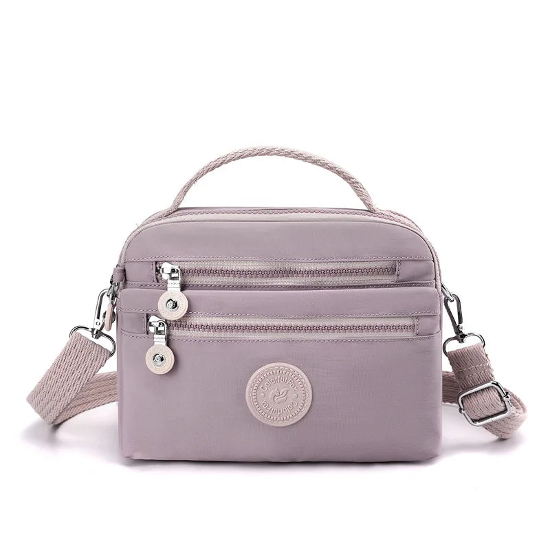 Waterproof Soft Cloth Shoulder Bag for Women