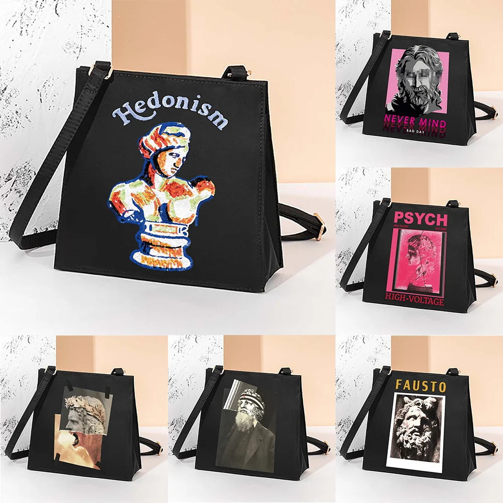 Square Shoulder Crossbody Bag for Women Daily Tote Casual Messenger Phone Wallet