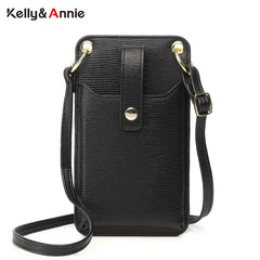 Women's Small Shoulder Bag PU Leather Mini Crossbody Purse Handbag