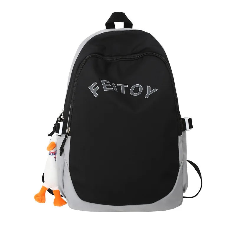 Summer Casual Oxford Women's High Student Girls School Bag Lady Travel Backpack