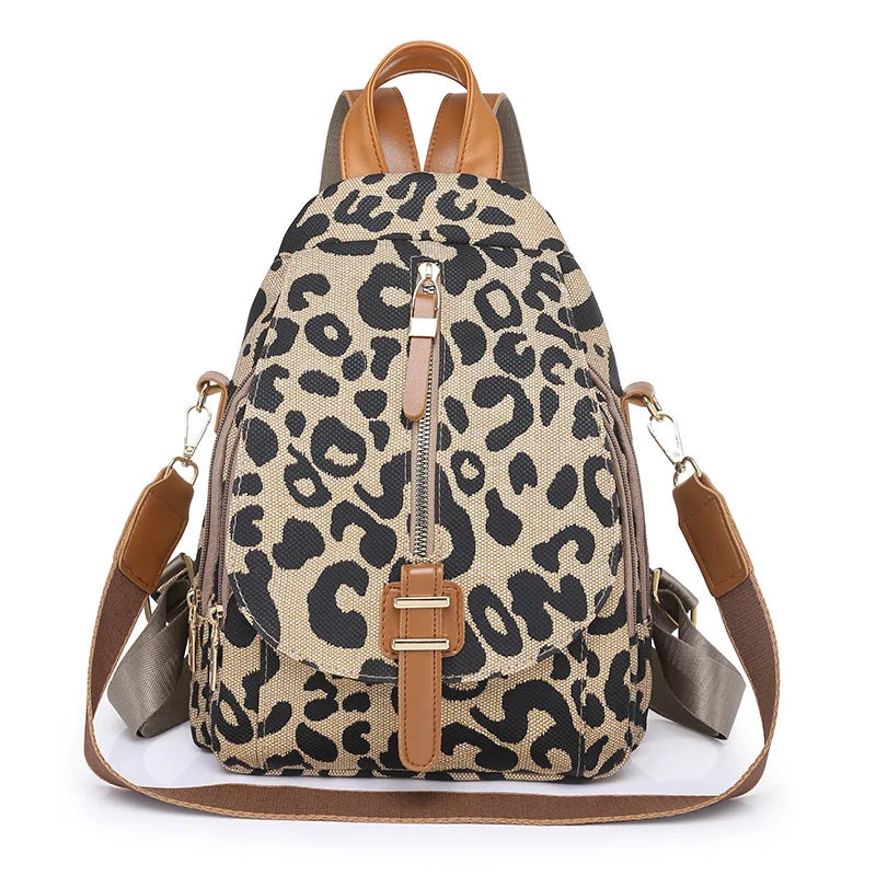 Summer Casual Oxford Women's High School Bag Lady Travel Backpack
