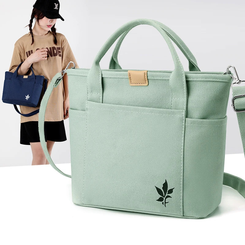 Summer Mini Canvas Women Shoulder Bag Travel Leisure Tote B