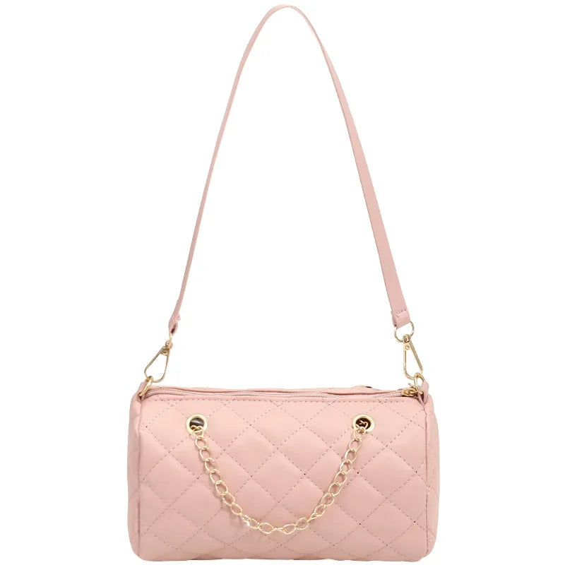Summer Casual Rhombus Chain Women's Bag Messenger Shoulder Bag Handbag