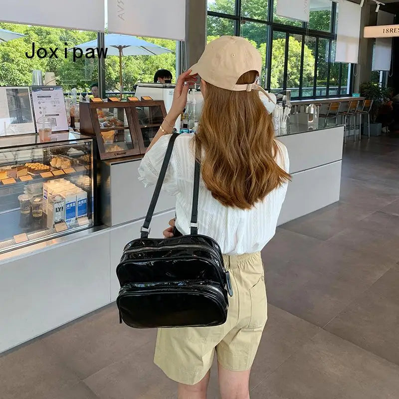 Summer Women's Shoulder Bag Multifunction Messenger Crossbody Bag
